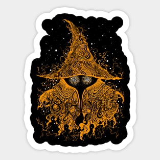 Black Mage halloween Sticker